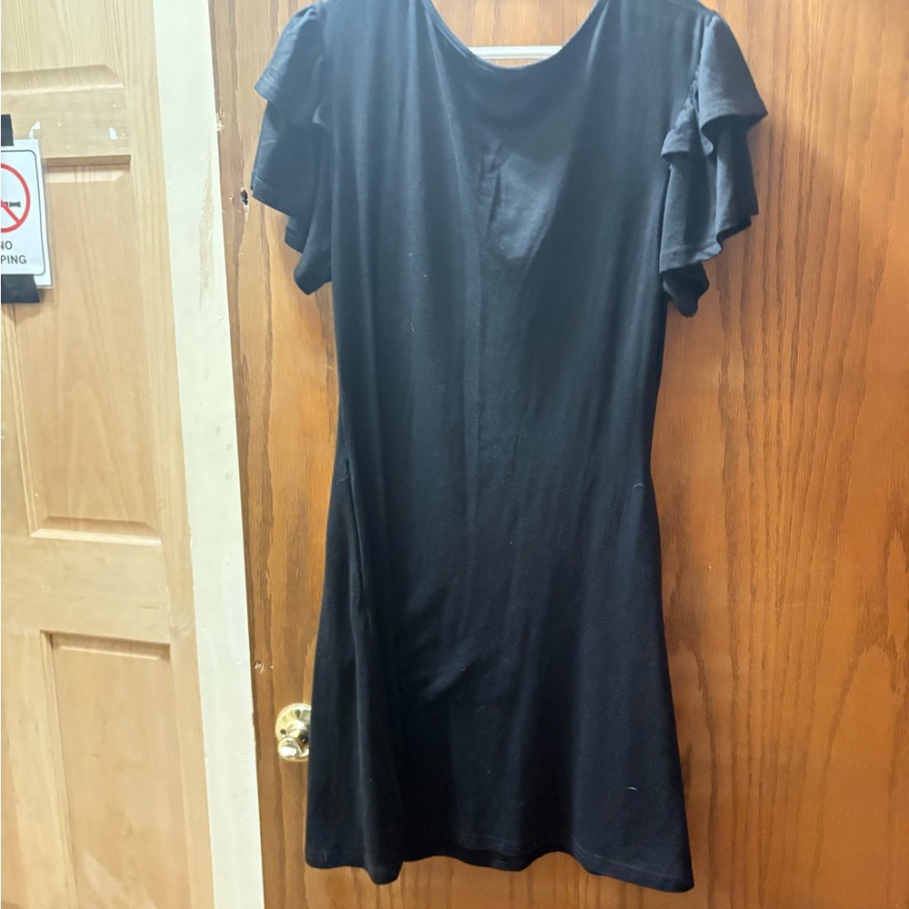 Elegant Black Midi Dress